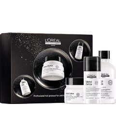 L'Oréal Professionnel Metal Detox Trio dárková sada na barvené a poškozené vlasy