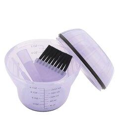 Sibel JET SET odměrka + shaker + kartáček na barvení vlasů