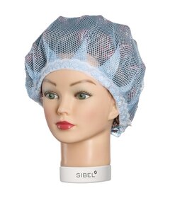 Sibel 1ks síťka na noc se šňůrkou, modrá