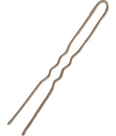 500g vlnkové vlásenky 70mm, hnědé