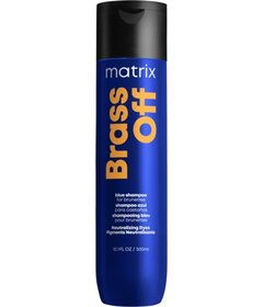 Matrix Brass Off modrý šampon pro neutralizaci oranžových tónů 300ml