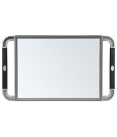 Sibel V-DESIGN zrkadlo 40x23cm, strieborné 