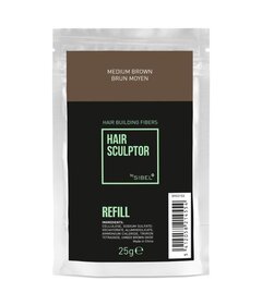 Sibel HAIR SCULPTOR 25g, středně hňedý refill