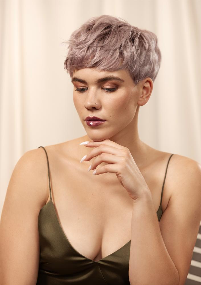 Krátké vlasy střih