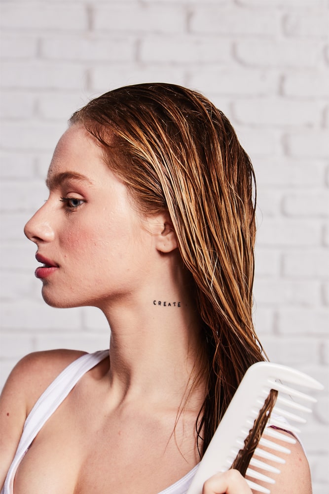 Maska na suché vlasy