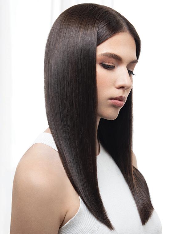 Melír na černé vlasy