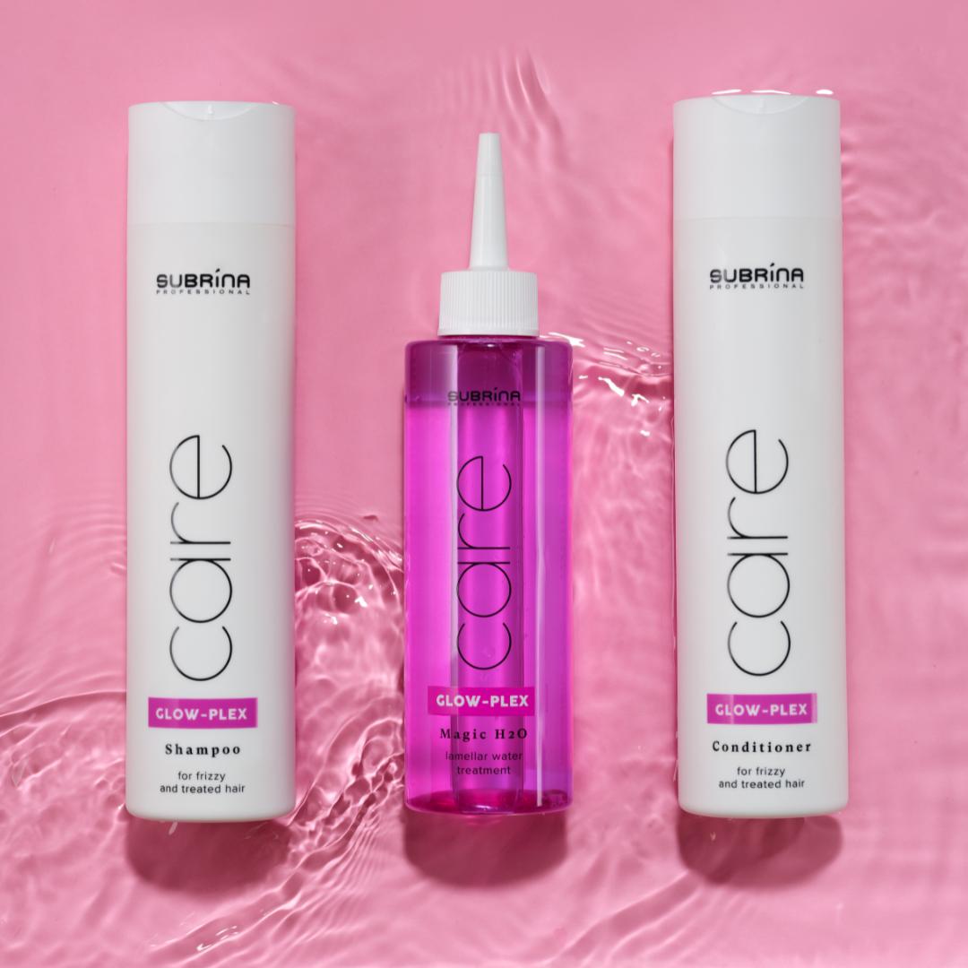 Subrina Professional Glow-Plex řada pro krepovité a chemicky poškozené vlasy